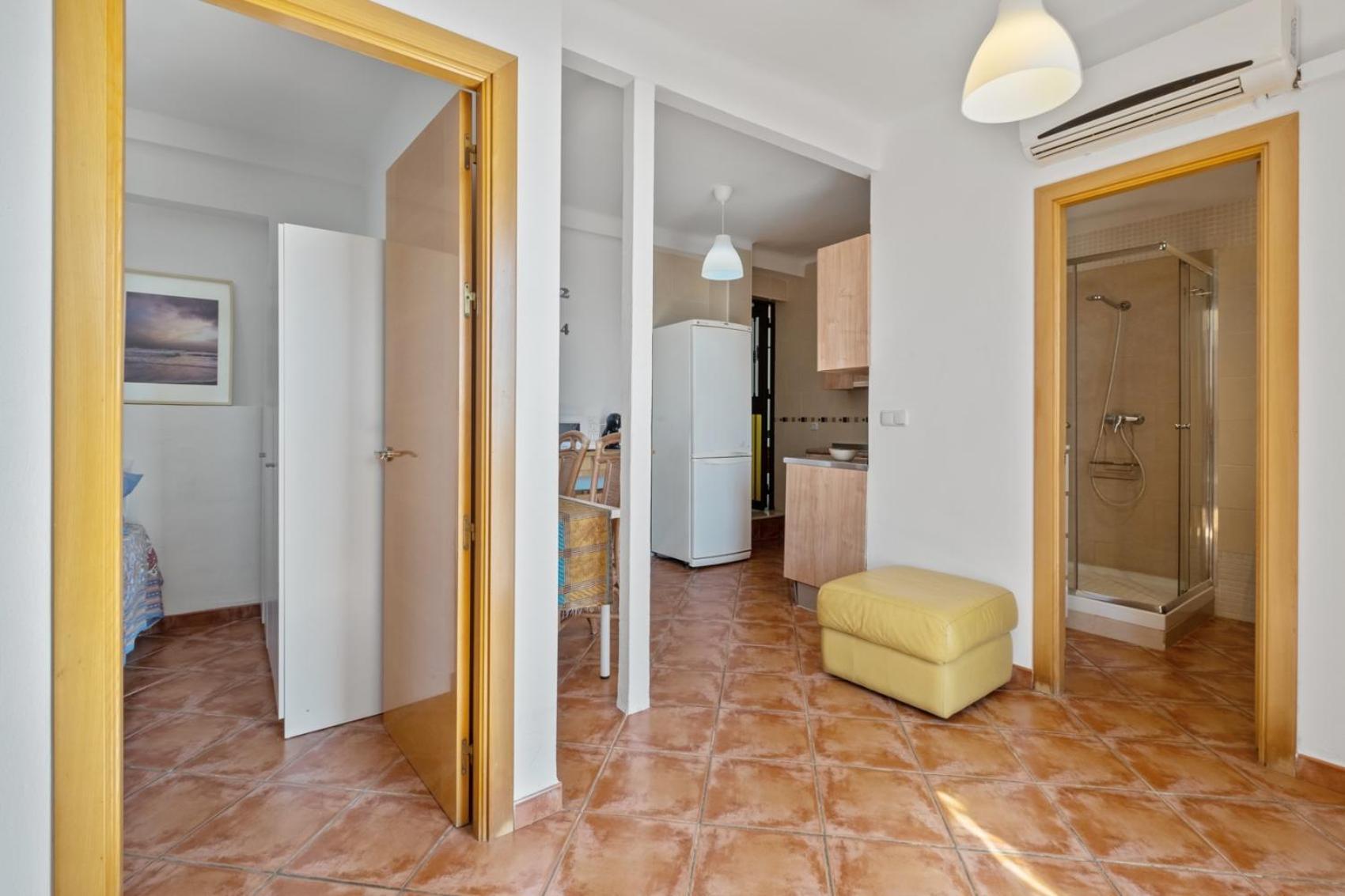 Apartamento Frente A La Playa Malaga Bagian luar foto